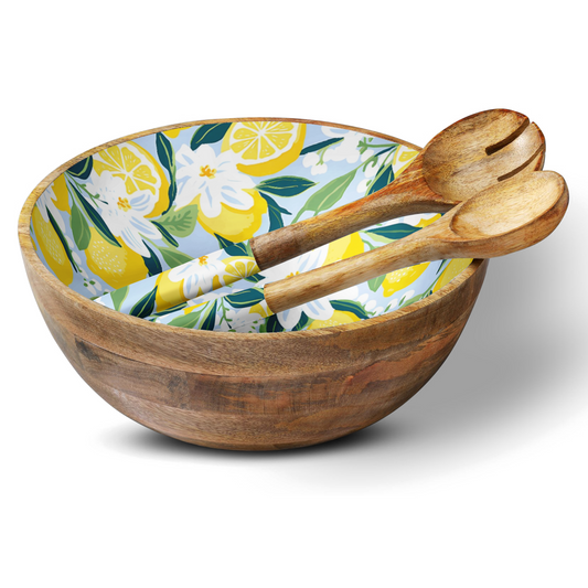Lemons 12" Decorative Bowl