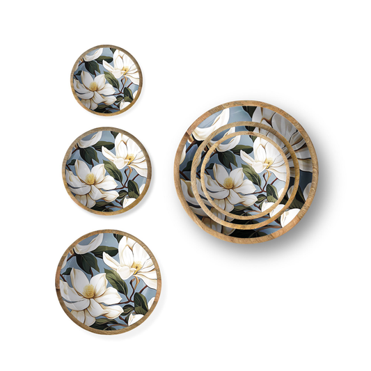 Magnolia Set of 3 Decorative Bowls