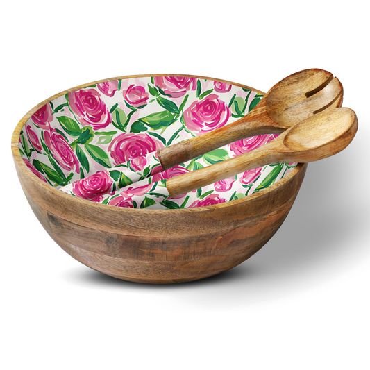 Roses 12" Decorative Bowl