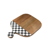 Black Check 12"x16" Cutting Board Item