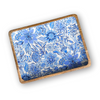 Blue Floral 13'X17" Decorative Tray Item