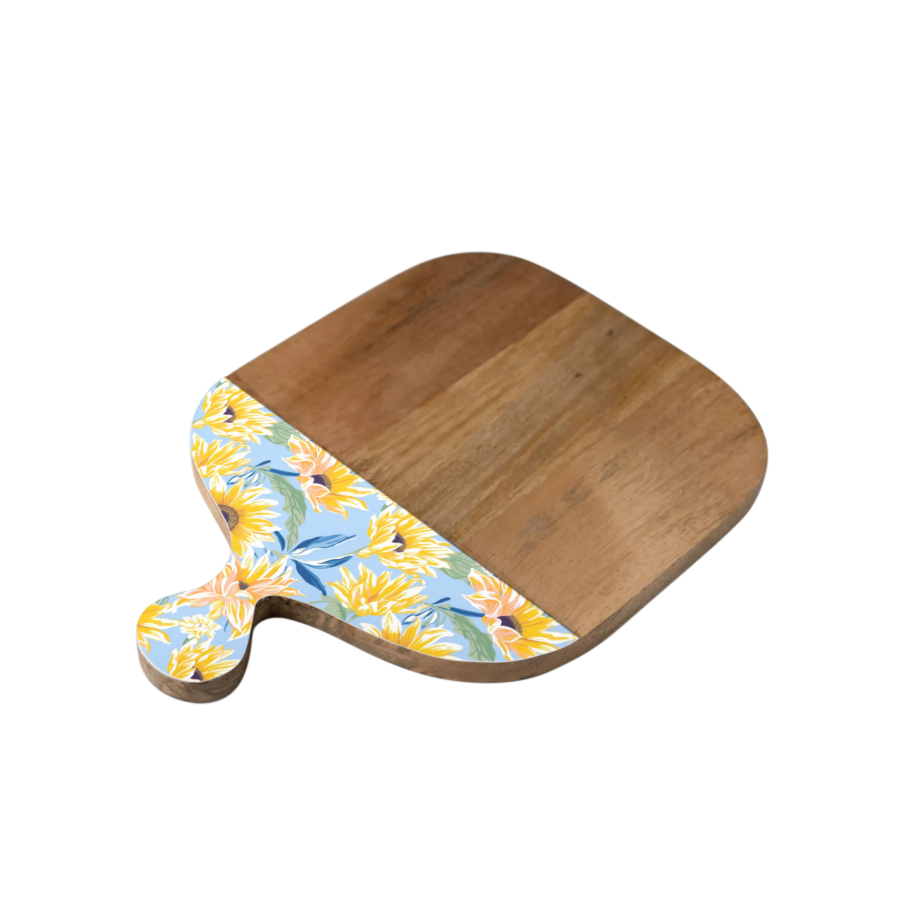 Blue Sunflower 12"x16" Cutting Board
