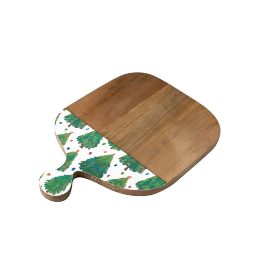 Fun Christmas Tree 12"x16" Cutting Board