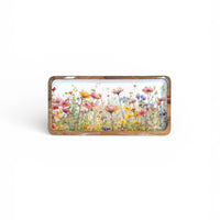 Spring Flowers 17" Tray